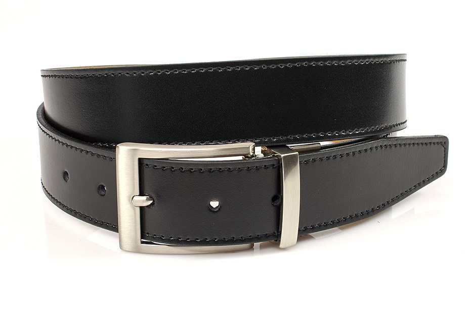 JV Belts Reversibel riem grijs/zwart