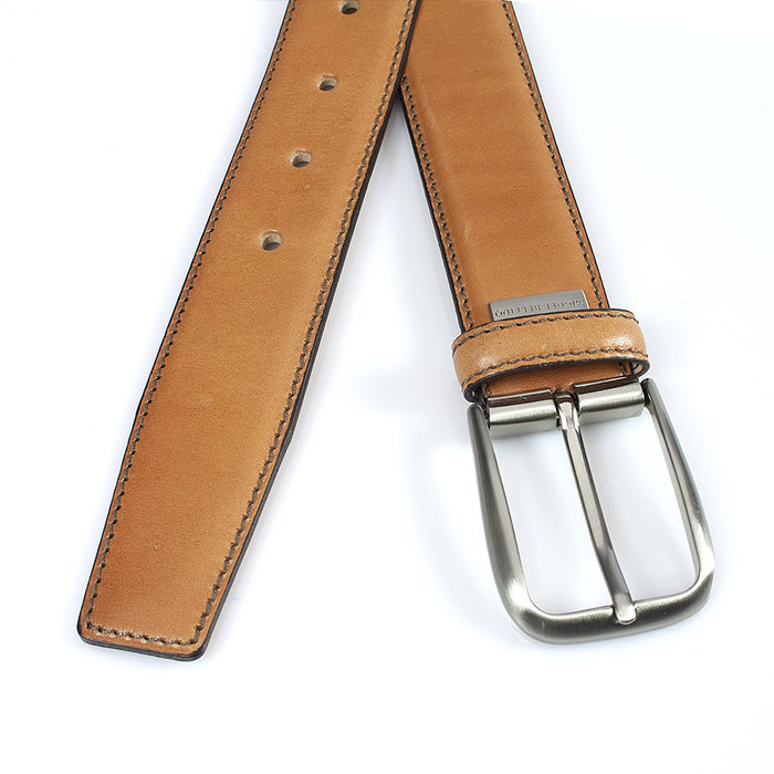 Miguel Bellido Classic Heren pantalon riem naturel