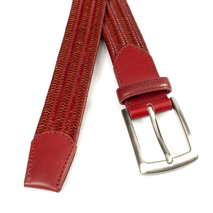 Miguel Bellido Sport Rode elastische heren riem