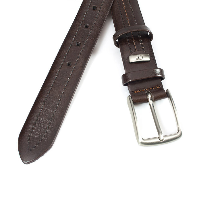 JV Belts Vrijetijdsriem heren bruin
