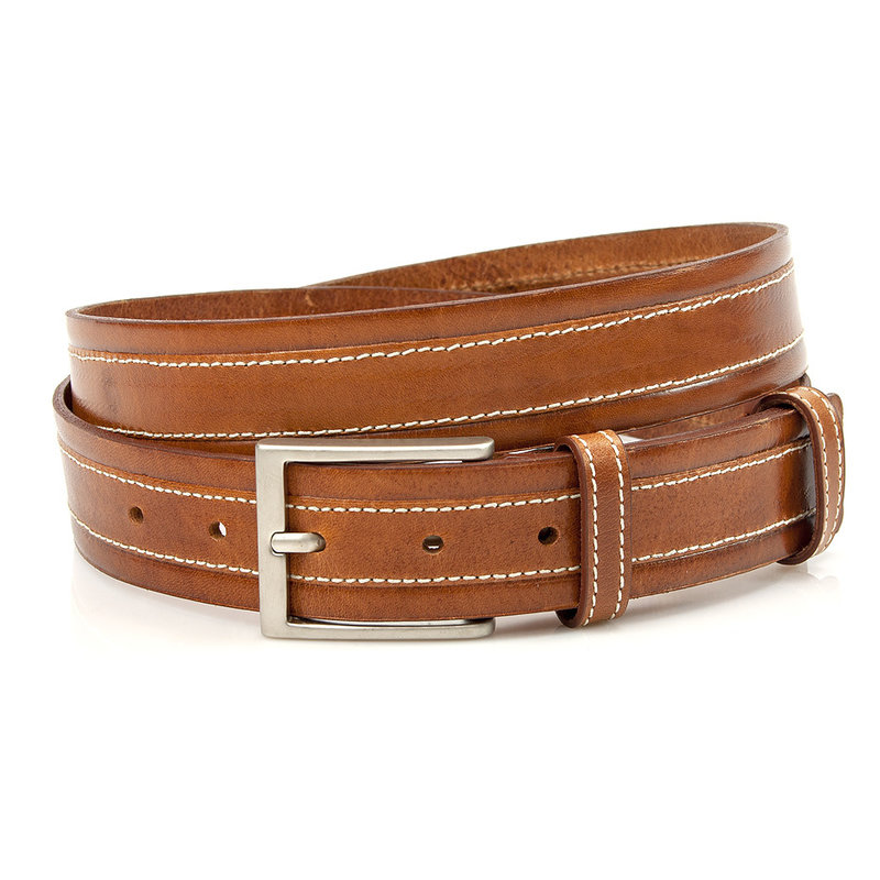JV Belts Cognac pantalon riem
