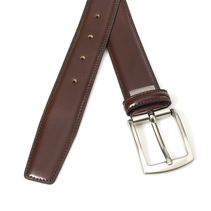Miguel Bellido Classic Nette donker bruine pantalon riem