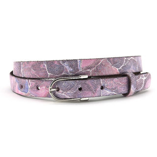A-Zone Dames riem roze/zilver