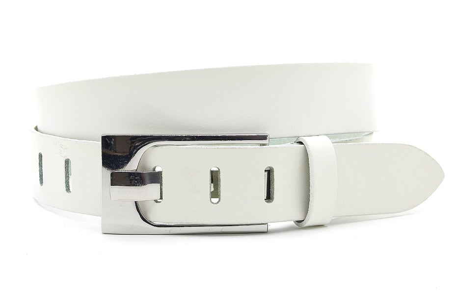 Thimbly Belts Dames riem wit