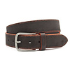 Bruine suede heren riem