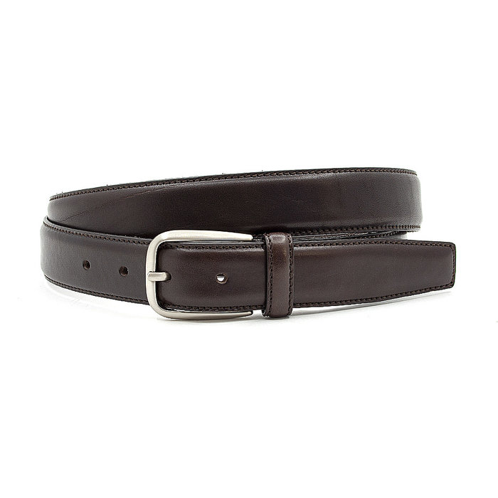 Miguel Bellido Classic Nette donker bruine pantalon riem