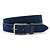 Blauwe jeans riem