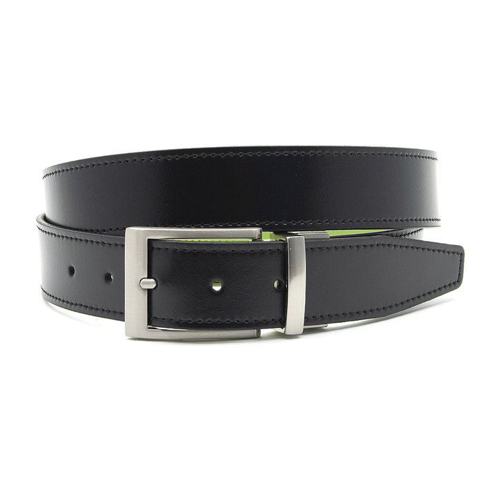 JV Belts Reversibel riem rood/zwart