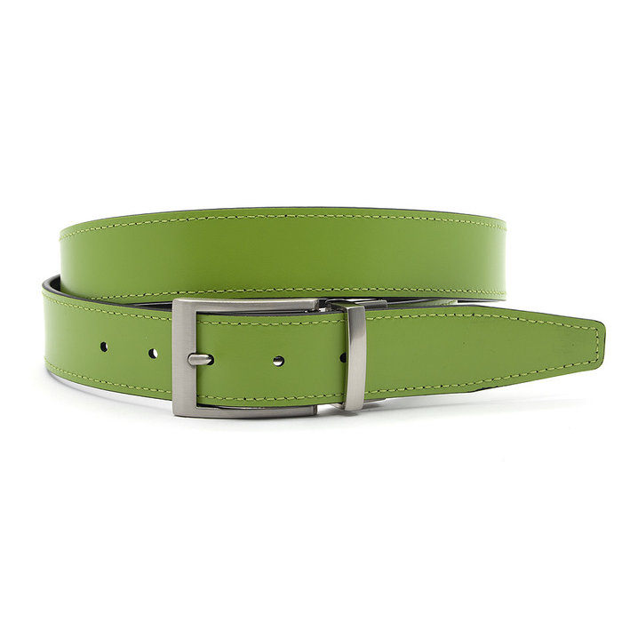 JV Belts Draaibare reversible riem groen/zwart
