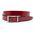 Draaibare reversible riem rood/zwart