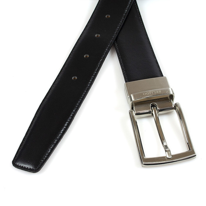 Miguel Bellido Classic Luxe reversibel riem bruin zwart