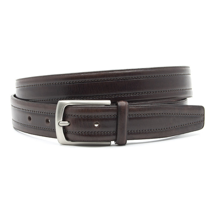 Miguel Bellido Classic Nette pantalon riem bruin