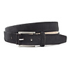 Donkerbruine hair-on riem unisex