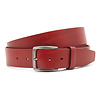 JV Belts Rode leren jeansriem