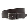 Heren jeans riem donkerbruin