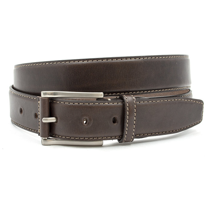 JV Belts Middenbruine leren heren riem