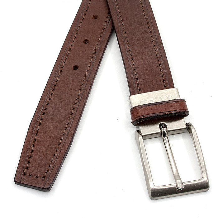 Miguel Bellido Classic Nette pantalon riem bruin