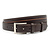 Bruine heren riem