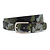 Dames riem army look print