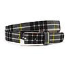 A-Zone Dames riem schotse ruit grijs