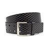 Thimbly Belts Damesceintuur zwart met dubbele doorn