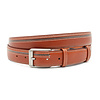 JV Belts Donker cognac kleurige heren riem