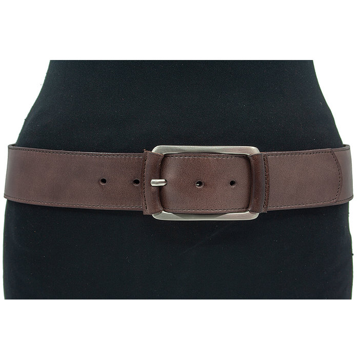 JV Belts Donkere taupe heup riem