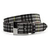 A-Zone Dames riem schotse ruit grijs