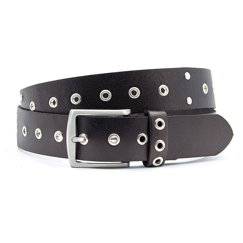 Thimbly Belts Zwarte punky jeansriem