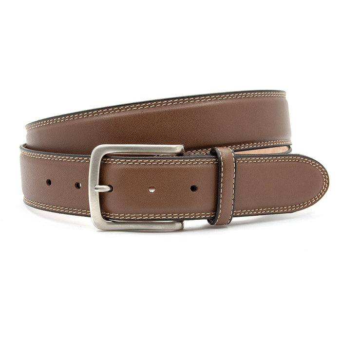 JV Belts Donkere taupe heren riem