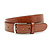 Chique cognac jeans riem