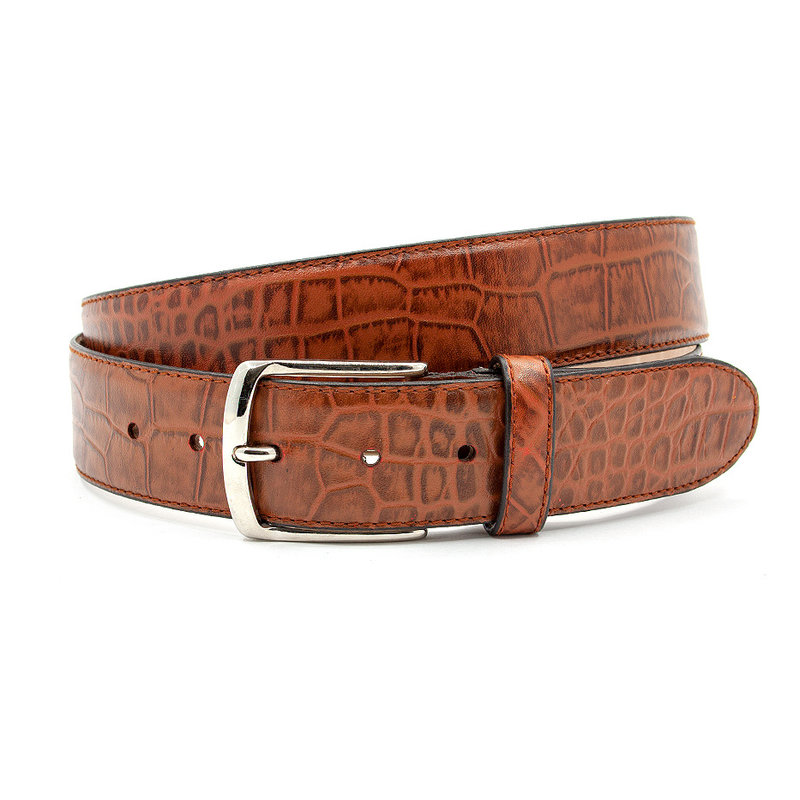 JV Belts Chique cognac jeans riem