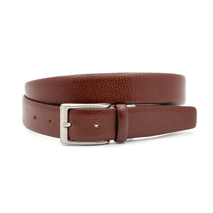 Miguel Bellido Classic Pantalon riem rood bruin