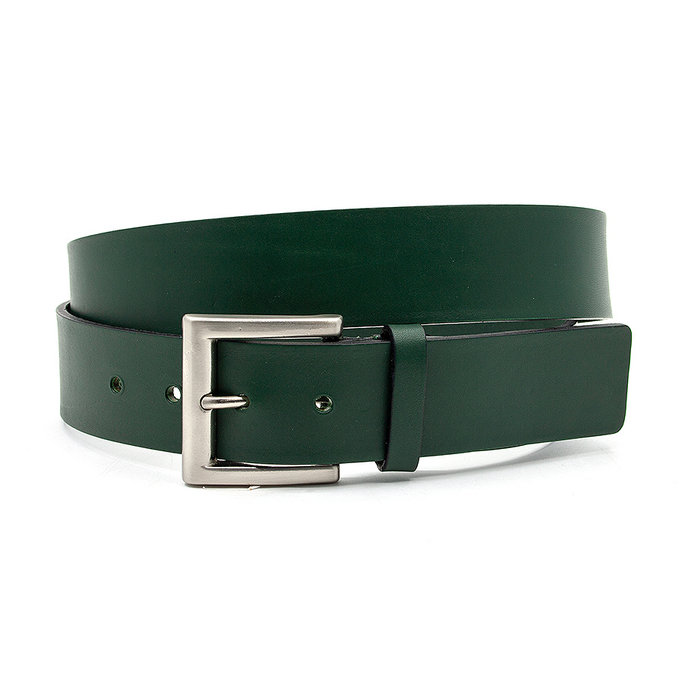 JV Belts Heren jeansriem groen