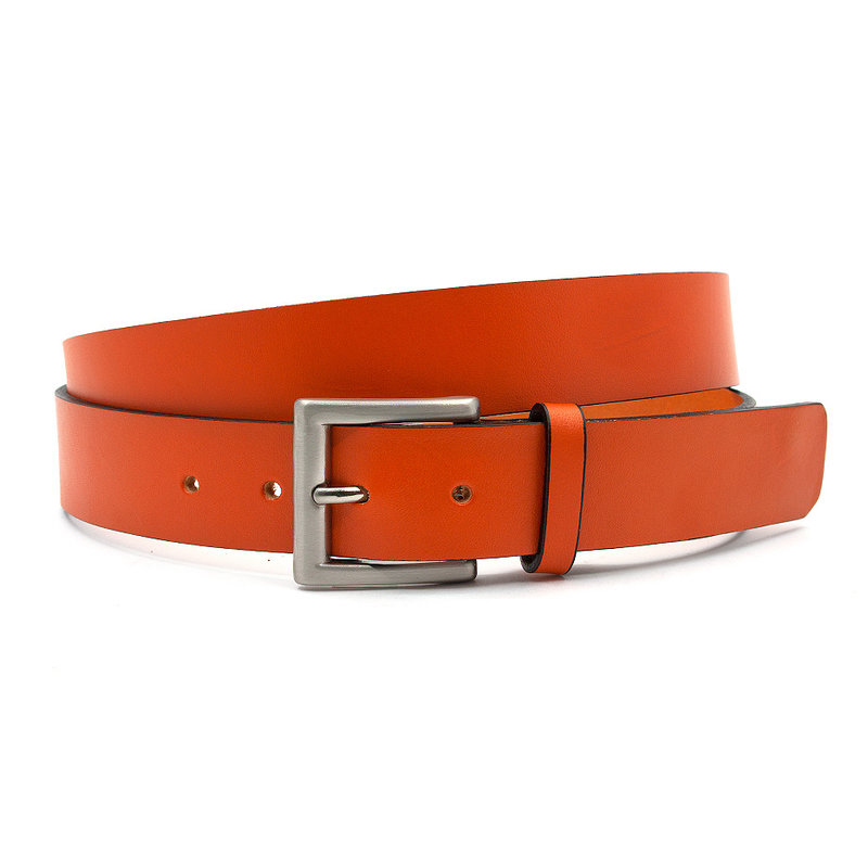 JV Belts Sportieve oranje jeansriem