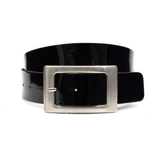 Thimbly Belts Broekriem zwart lak