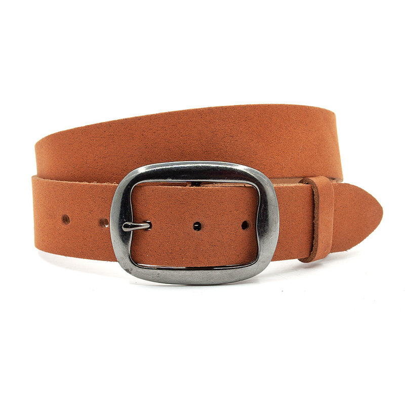 A-Zone Dames jeansriem cognac