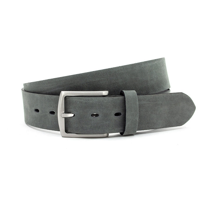 JV Belts Stoere jeans riem grijs