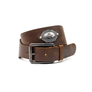 A-Zone Damesceintuur bruin met ornamenten