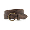 Thimbly Belts Leren kinderriem bruin vintage