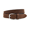 Thimbly Belts Leren kinderriem bruin nubuck
