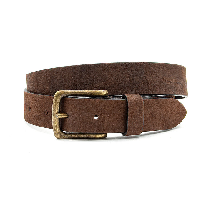 Thimbly Belts Leren kinder riem bruin nubuck