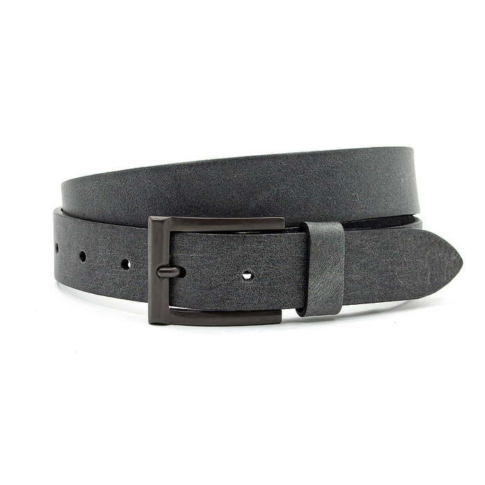 Thimbly Belts Leren kinderriem grijs