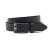 Thimbly Belts Leren kinderriem zwart