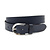 Dames riem blauw leder