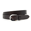Dames riem leder donker bruin