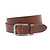 Heren jeans riem cognac