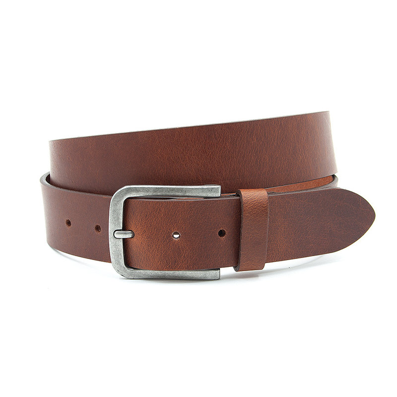 Thimbly Belts Heren jeans riem cognac