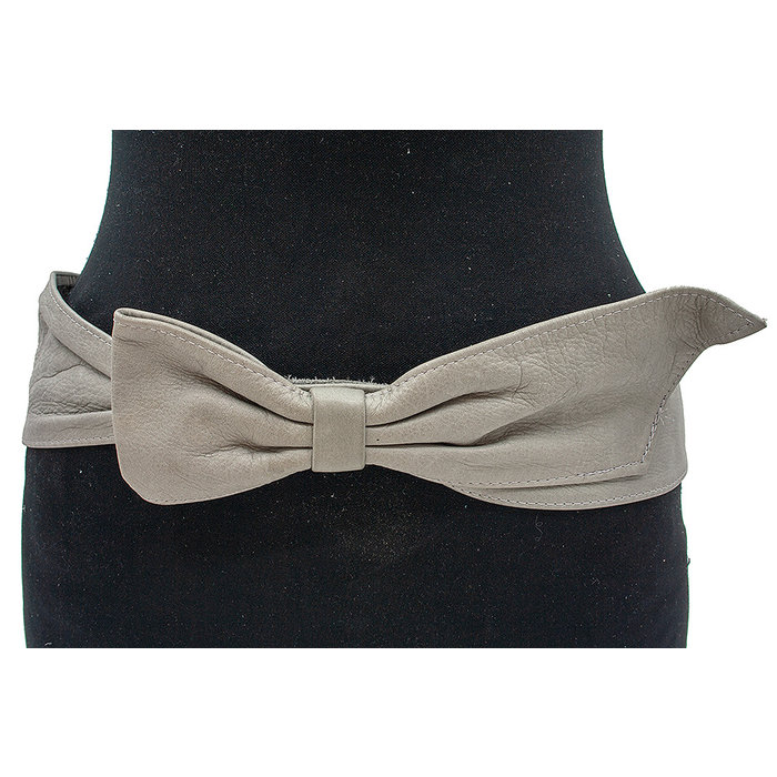 Thimbly Belts Nappa heupriem licht grijs