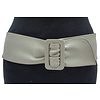 Soepele soft nappa heupriem licht grijs